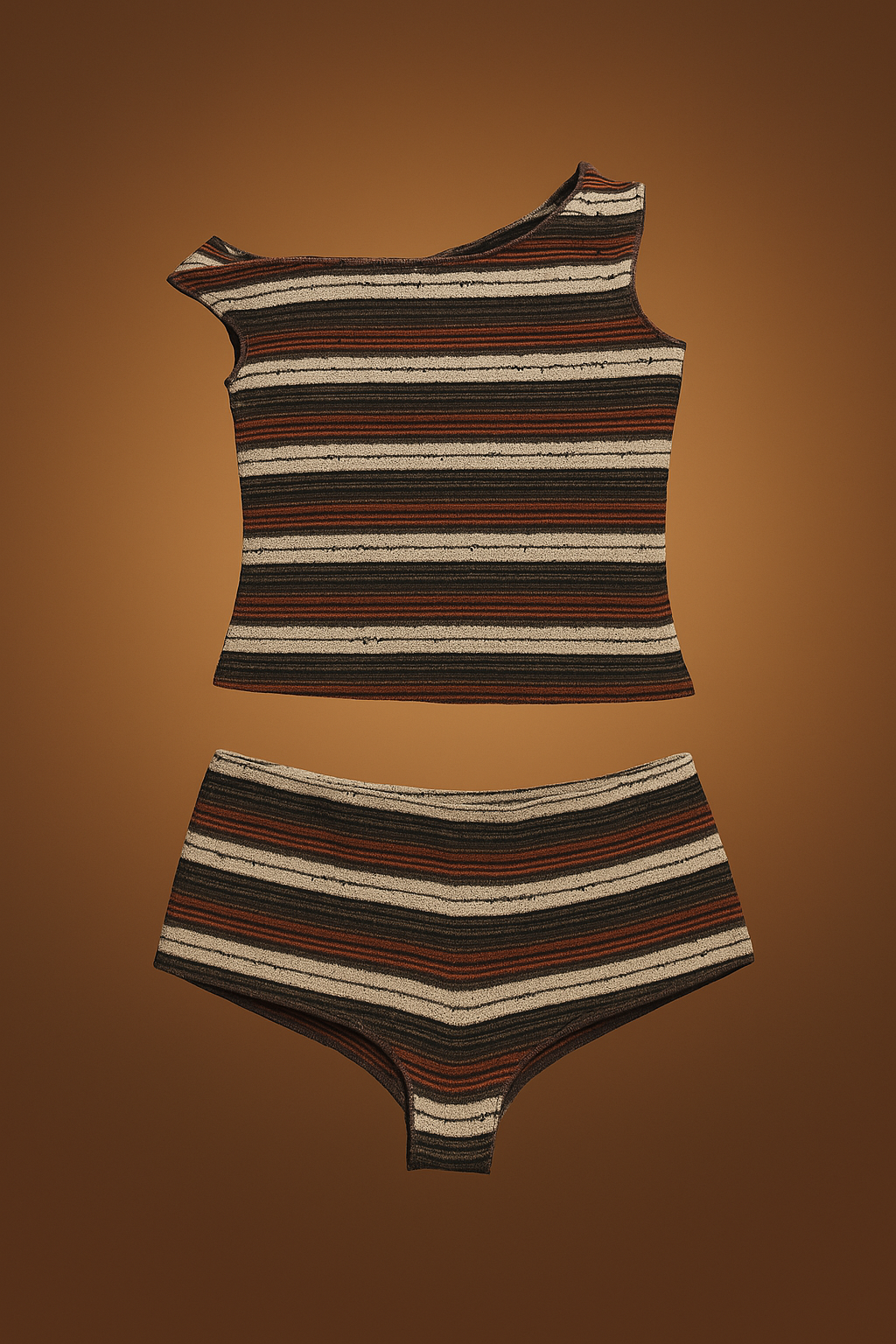 Mocha shirt set