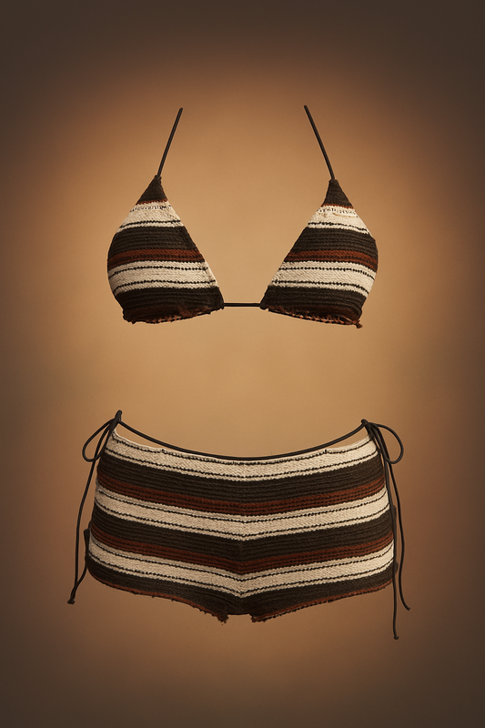 Mocha bikini set