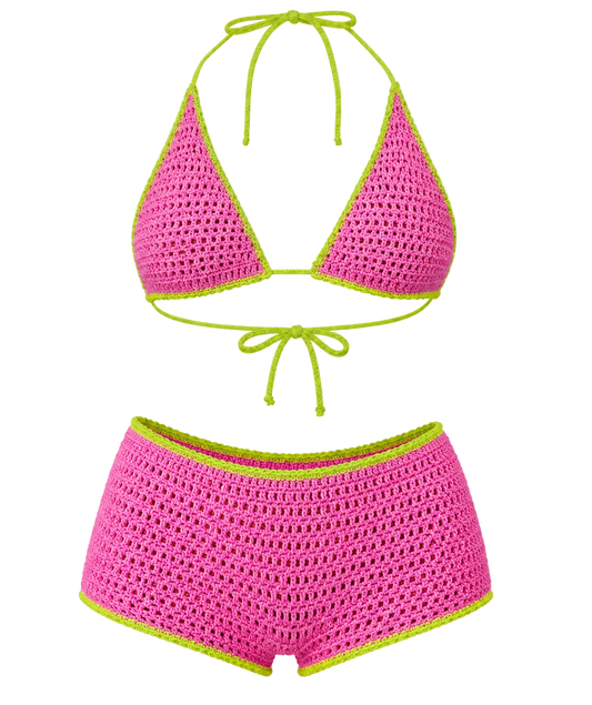 Custom Crochet Short Set
