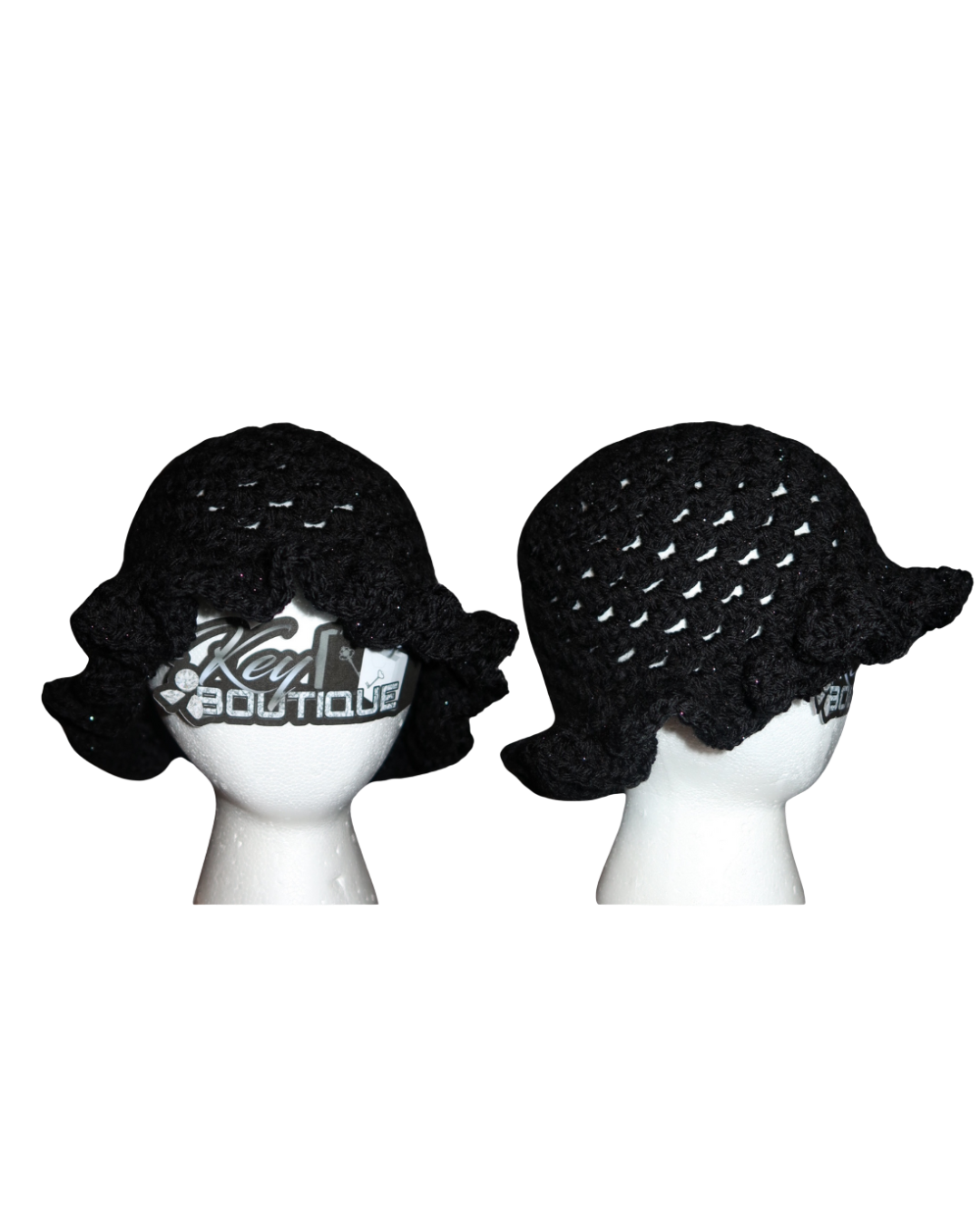 Custom Crochet Granny Circle Bucket Hat