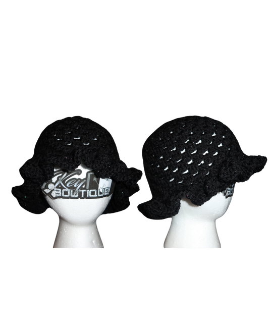 Custom Crochet Granny Circle Bucket Hat