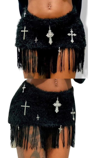 Holy Night Mini Skirt